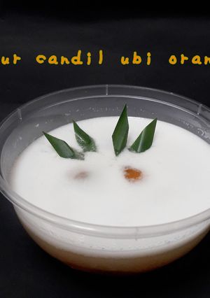 Foto resep Bubur candil / biji salak ubi orange