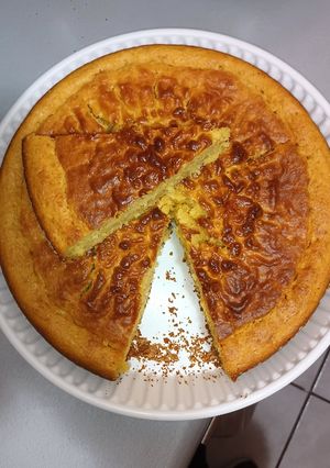 Una foto de Pan de elote modificado