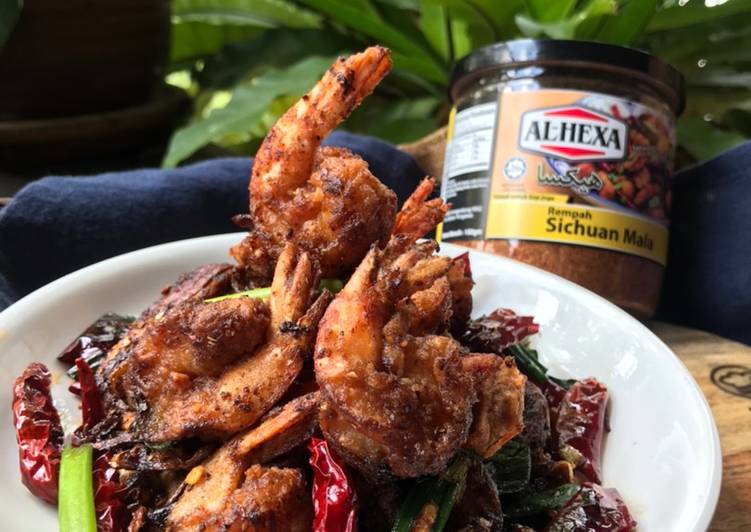 Easiest Way to Prepare Any-night-of-the-week Sichuan Chilli Prawns