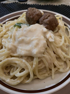 Foto resep Spaghetti Saos Telur Asin