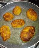 Empanadas de plátano con leche