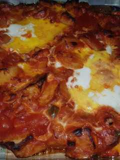Una foto de Huevos a la flamenca