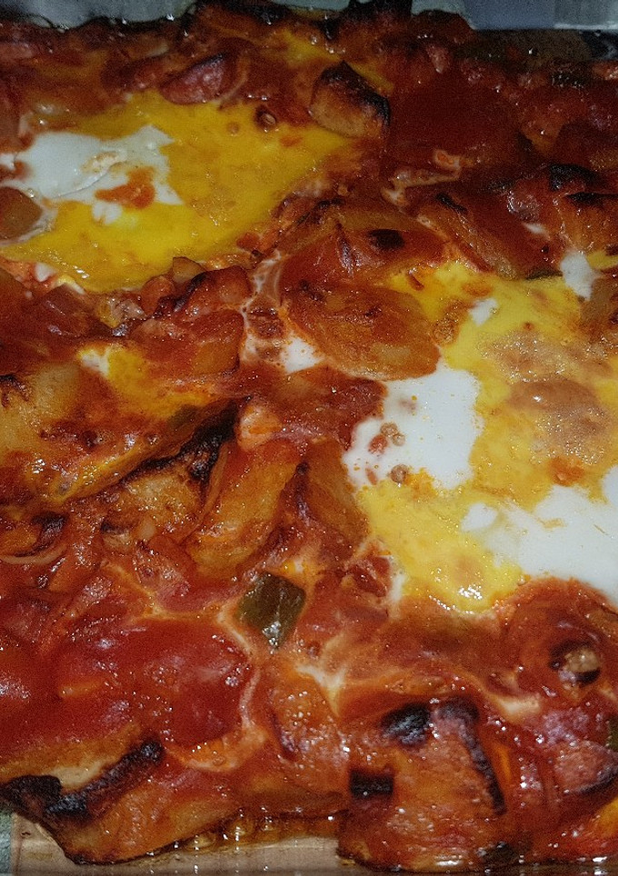 Una foto de Huevos a la flamenca