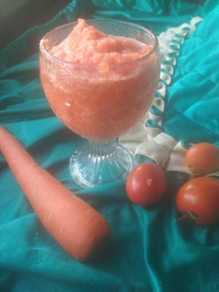 Foto resep Jus Wortel dan Tomat