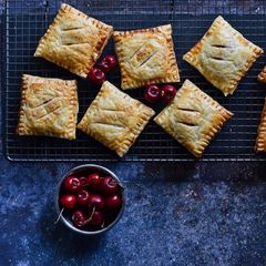 A picture of Cherry Pies (or Apple, Peach, Rhubarb).
