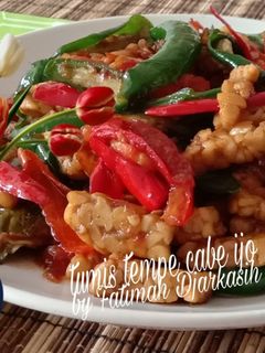 Foto resep Tumis Tempe Cabe Ijo