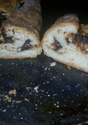 Una foto de Pan con membrillo