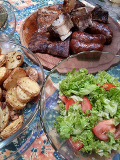 Una foto de Asado a la parrilla