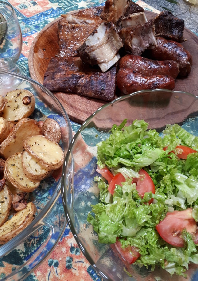 Una foto de Asado a la parrilla
