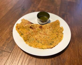 Update, Cooking Recipe Vegan Chilla Chickpea flour pancake Delicious and Healthy