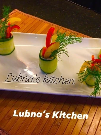 Easy Steps Prepare|Recipe} Hummus and Cucumber Roll the Tasteful