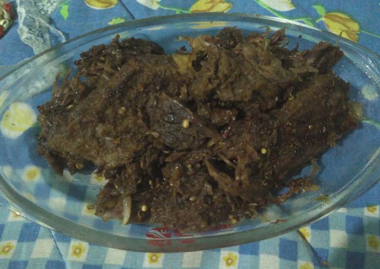 Empal goreng simple