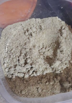 A picture of Thandai mixture.