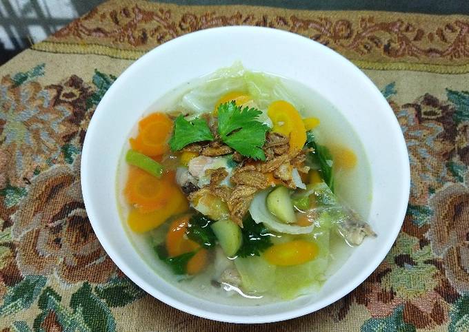 Resep Sup Ayam Kuah Bening Oleh Indra Rahmawati Cookpad