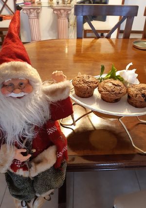 Una foto de Muffins de chocolate con chips de chocolate 🍫