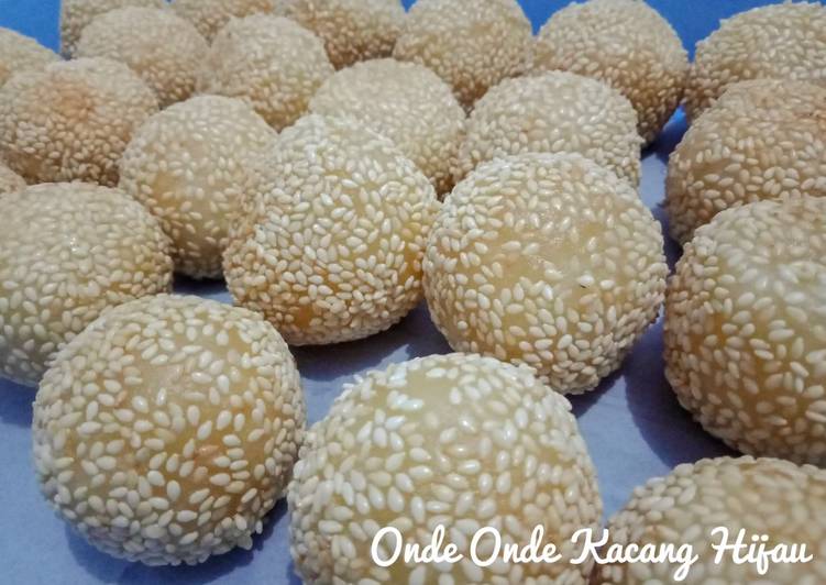 Resep Onde Onde Kacang Hijau ? (super empuk dan lembut) yang Lezat Sekali