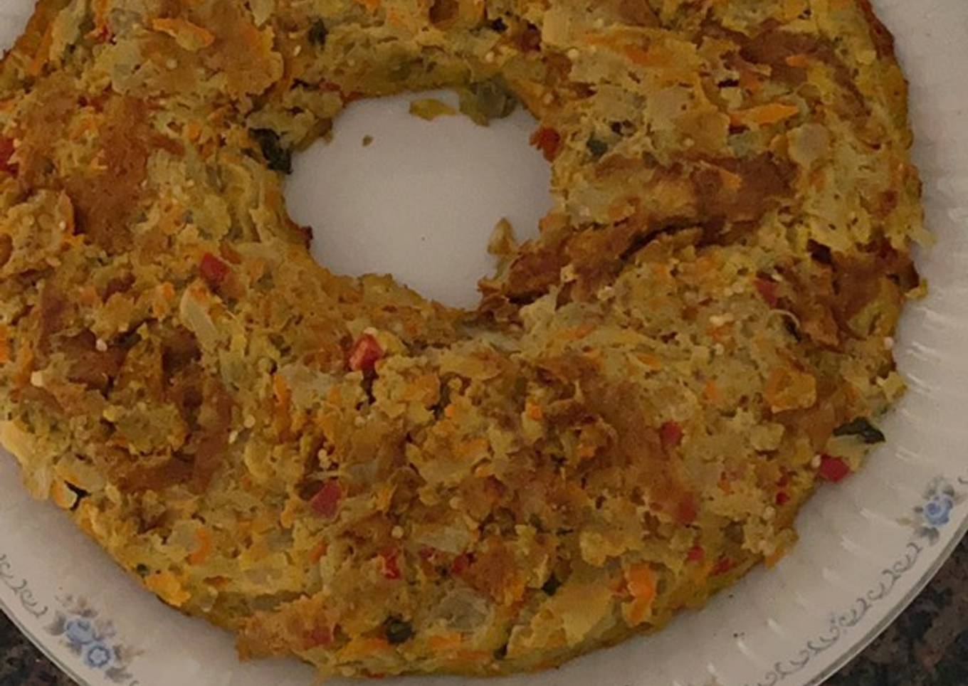 Budín de berenjena al microondas o al horno