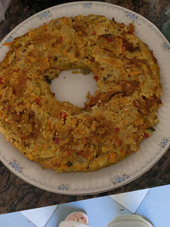 Una foto de Budín de berenjena al microondas o al horno