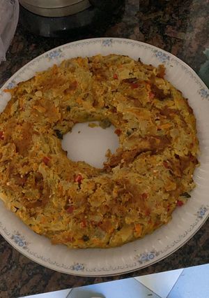 Una foto de Budín de berenjena al microondas o al horno