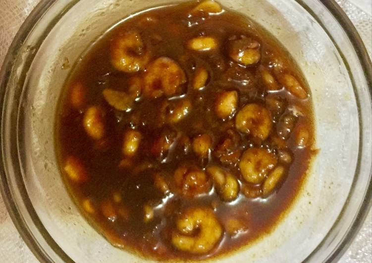Proses Menyiapkan Udang saus inggris yang Menggugah Selera