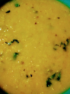 A picture of Red split lentils.
