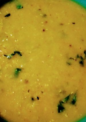 A picture of Red split lentils.