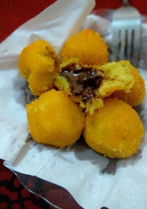 Foto resep Bola ubi cokju lumer