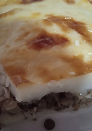 Una foto de Pastel de papas c/ lentejas!