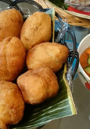 Hình của món Bánh rán mặn.