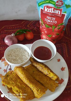 ओट्स चीला (Oats cheela recipe in hindi) रेसिपी मुख्य फोटो
