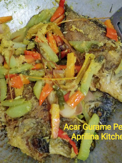 Foto resep Acar Gurame Pedas #olahan ikan
