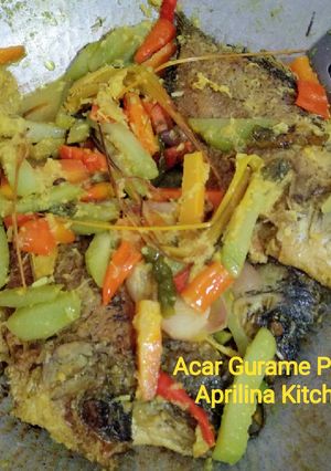 Foto resep Acar Gurame Pedas #olahan ikan