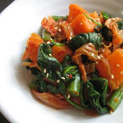 Kimchi & Sweet Potato Salad A picture of Kimchi & Sweet Potato Salad.