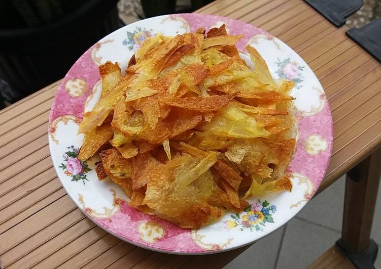 Resep 586. Keripik kentang panggang, Super