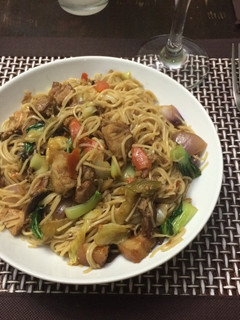 Una foto de Chow Mein Cantones