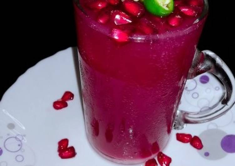 Recipe of Perfect Spicy pomegranate punch