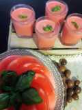Gelatina de agua sabor fresa y yogurt
