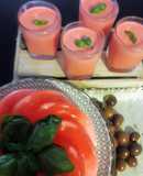 Gelatina de agua sabor fresa y yogurt