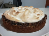 Pie de arándanos