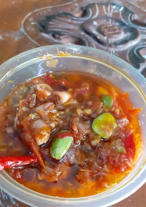 Foto resep Sambal Cumi Pete
