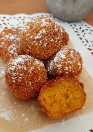 Foto resep Bola-bola Labu Kuning Goreng