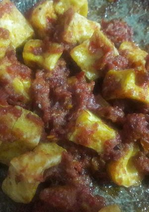 Foto resep Tahu kornet pedas
