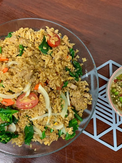 A picture of Railway Fried Rice/Soy Sauce Fried Rice.