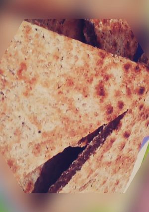 صورة لوصفة كسرة بفرينة القمح الكامل