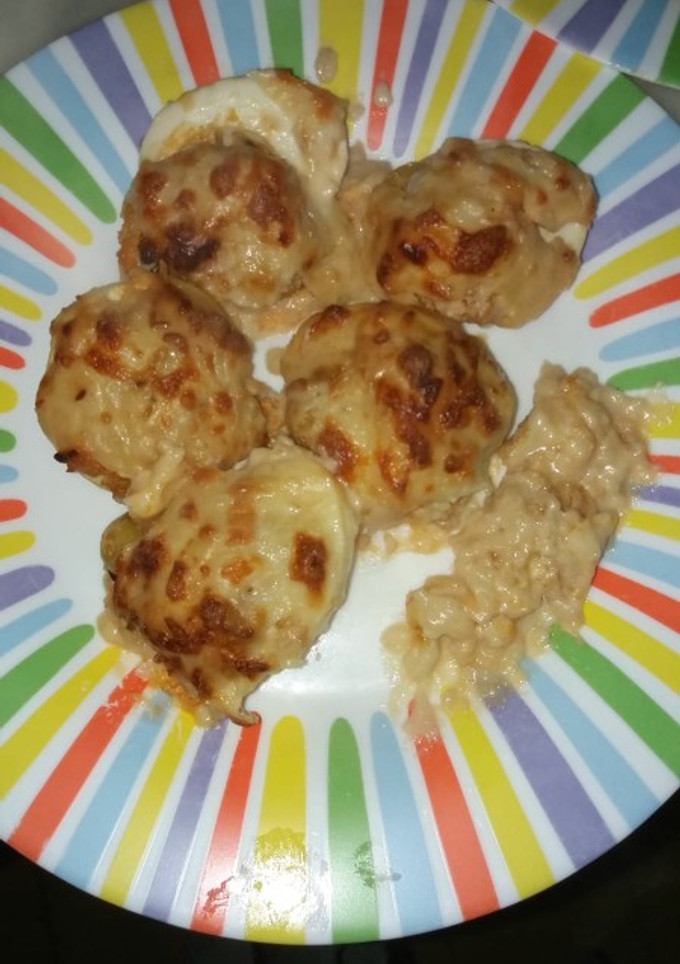 Una foto de Huevos rellenos al horno