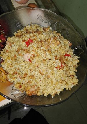 Foto resep Nasi goreng sosis pedas istimewa