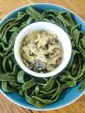 Fettuccini à la spiruline