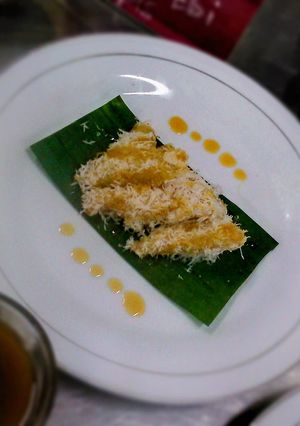Foto resep Lopis Ketan saus kinca