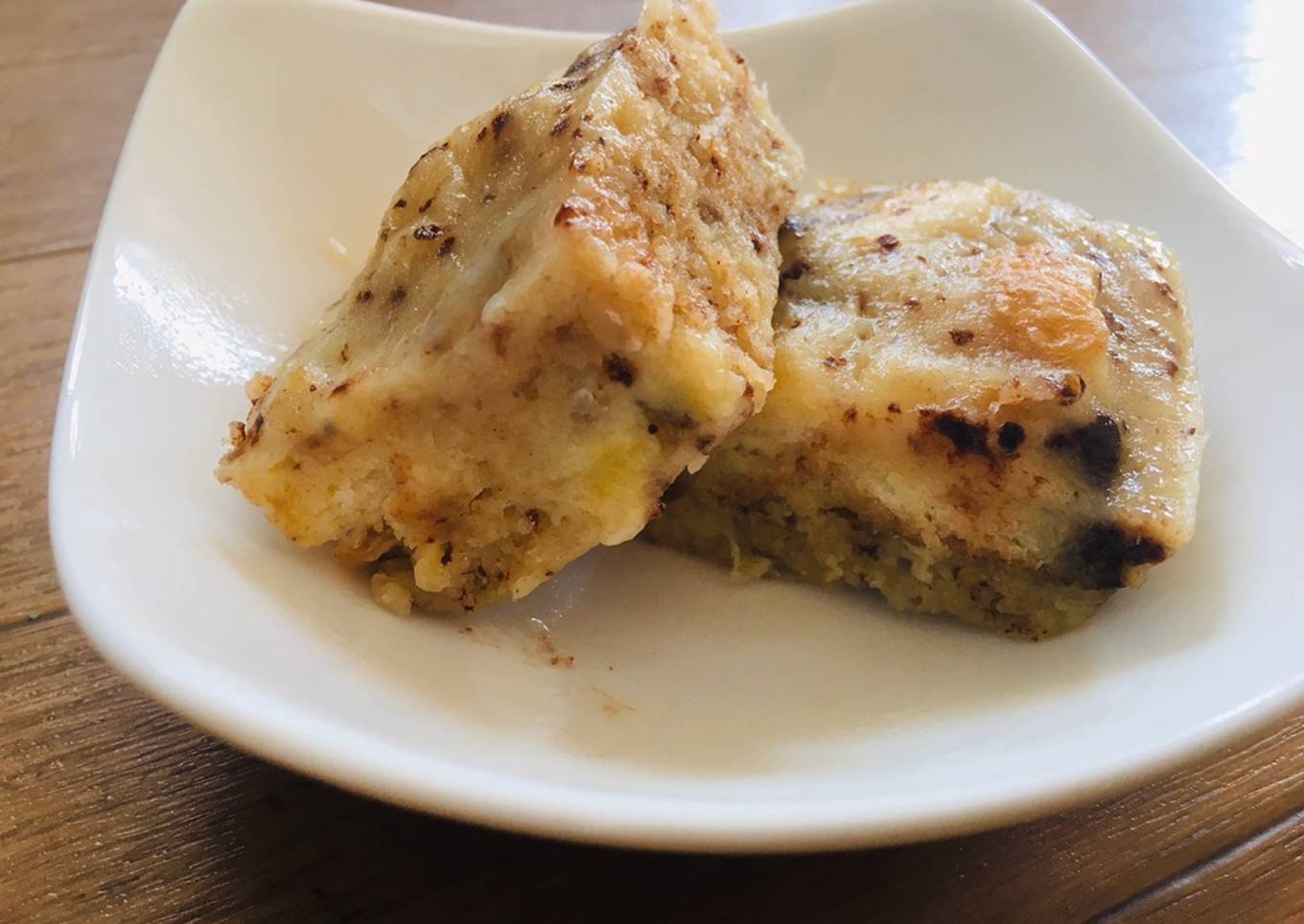 Puding Kulit Roti Tawar Kukus