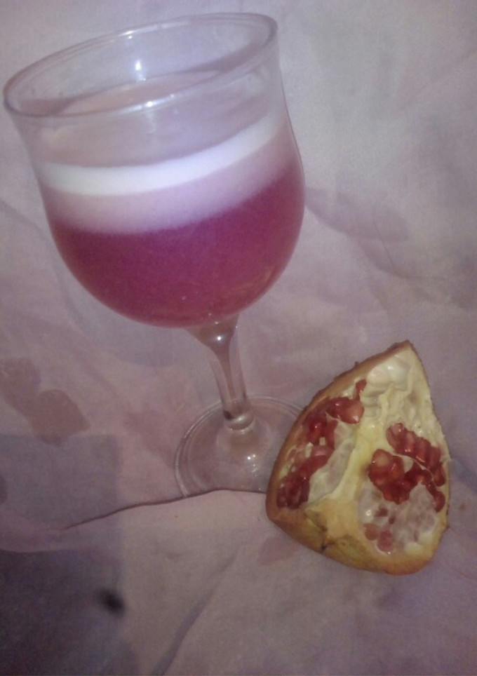 صورة لوصفة عصير الرمان 🍹🍷🍻😍